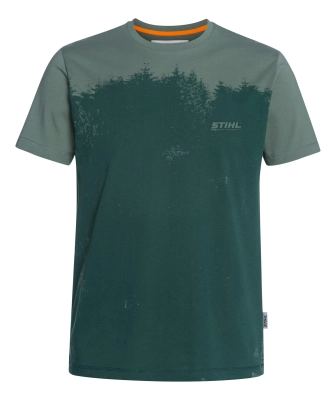 T-SHIRT 'FOREST', ΠΡΑΣΙΝΟ, S