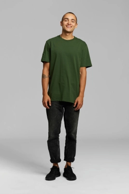 T-SHIRT SZ XXXL LOGO BACK GREEN