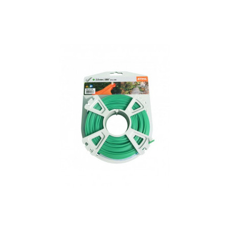 STIHL Στρογγυλή πράσινη μεσινέζα (διάμετρος 4,0 mm x 87,0 m)