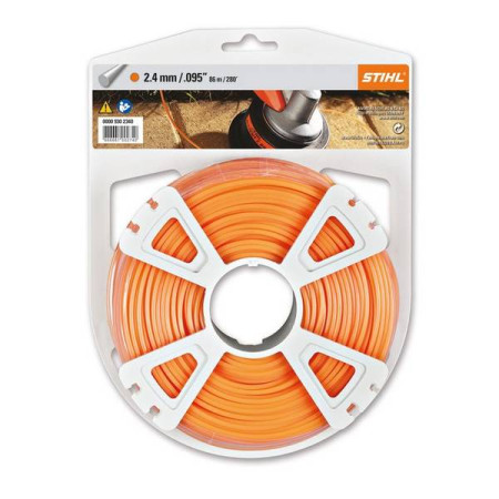 STIHL Round orange mouthpiece (diameter 2.4 mm x 83.0 m)
