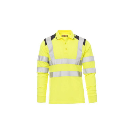 04.30.GUARD WINTER PAYPER Μπλουζάκι κίτρινο/μπλε