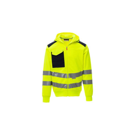 04.30.LEADER PAYPER Yellow / blue sweatshirt