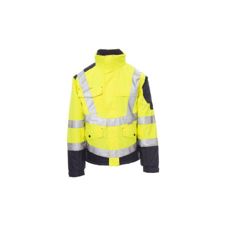 04.30.FREEWAY PAYPER Jacket yellow / blue