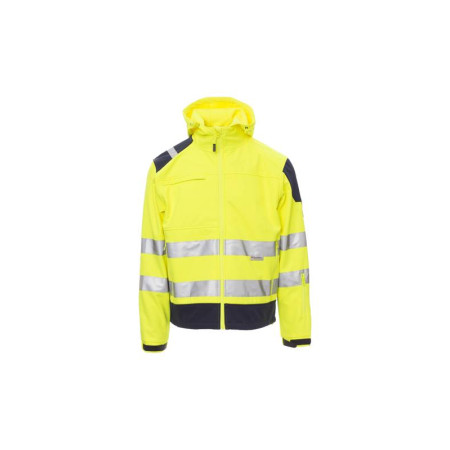 04.30.SHINE PAYPER Jacket yellow / blue