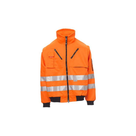 04.30.STREET PAYPER Orange jacket