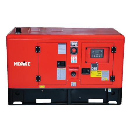 MIYAKE YN-14 Oil generator, water cooled, closed-soundproof type,  four-cylinder