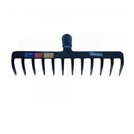 Steel rake 14 teeth 1-02-0514