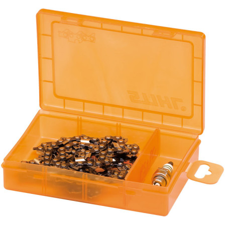 Storage case for STIHL cutting chains
