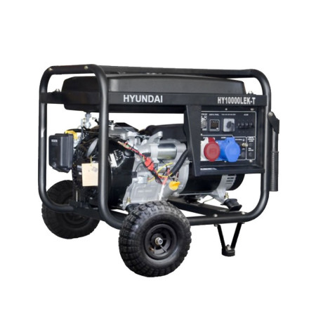 HYUNDAI HY 10000 LEK-T Γεννήτρια τροχήλατη FULL POWER