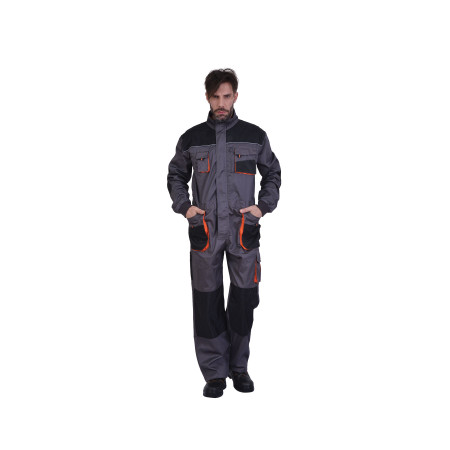CANVAS 5112-000 Dark gray bodysuit form with orange details