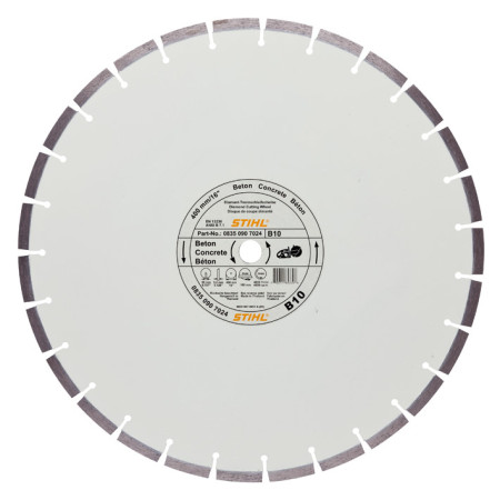 STIHL D-B10 Διαμαντόδισκος, Σκυρόδεμα 