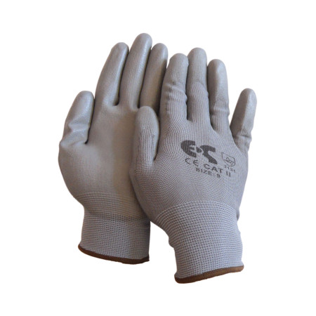 8150-210 Gray PU gloves