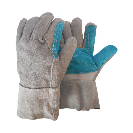8502-031 Leather gloves with reinforcement