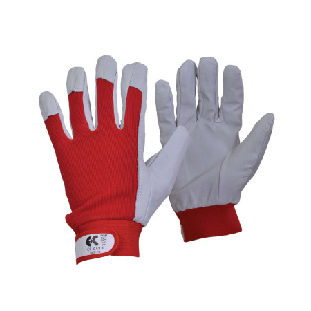 8604-051 FLEXY red leather gloves