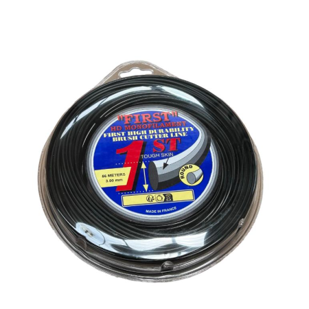 ΜΙΣΙΝΕΖΑ ΣΤΡΟΓΓΥΛΟ ΜΑΥΡΟ Ø3,0mm (56ΜΤ)