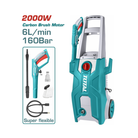 Total Πλυστικό Ρεύματος 2000W με Πίεση 160bar
