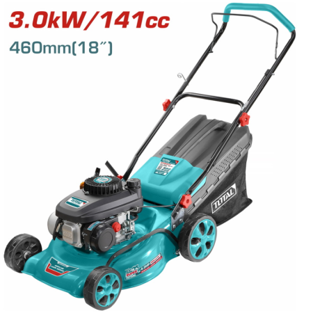 Total Μηχανή Γκαζόν Βενζίνης 4hp/141cc