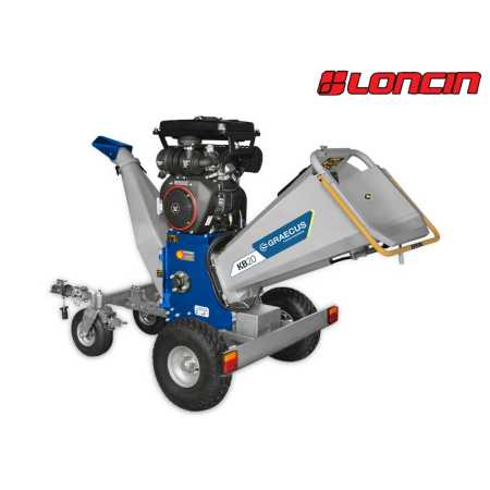 Κλαδοτεμαχιστής με μίζα | Loncin 25hp KB20