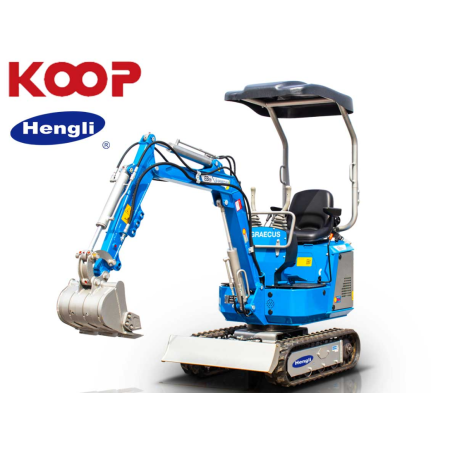 GRAECUS EB09 – Ερπυστριοφόρος Εκσκαφέας 0,9T Diesel KOOP 10HP