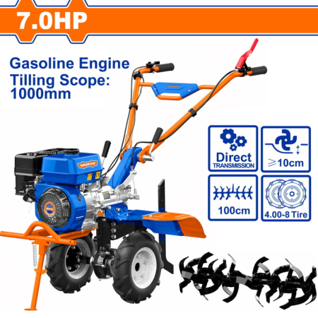 WADFOW ΣΚΑΠΤΙΚΟ ΒΕΝΖΙΝΟΚΙΝΗΤΟ 212cc / 7HP / 100cm ΚΟΡΩΝΑ – ΠΗΝΙΟ