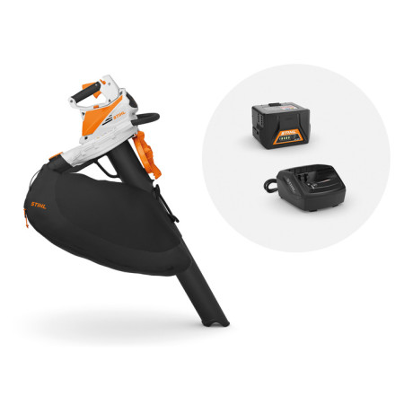 STIHL SHA 56 Blower with AK 20 and AL 101