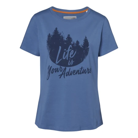 T-SHIRT SZ S ΓΥΝΑΙΚΕΙΟ "LIFE" ΜΠΛΕ