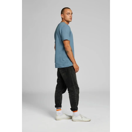 T-SHIRT SUSTAINABLE LOGO ΜΠΛΕ, XL