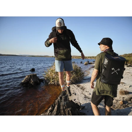 T-SHIRT SZ S LOGO BACK GREEN