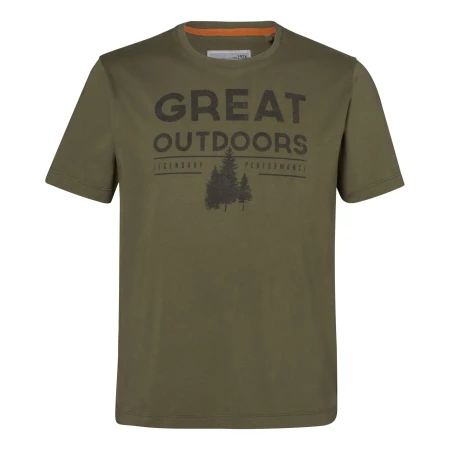 T-SHIRT SZ S "OUTDOORS" ΛΑΔΙ