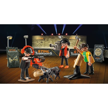 PLAYMOBIL SET TIMBERSPORTS EDITION