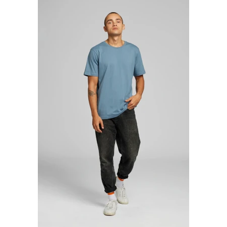 T-SHIRT SUSTAINABLE LOGO ΜΠΛΕ, L