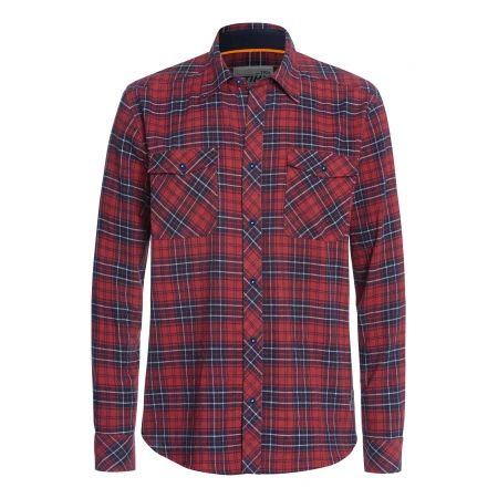 ΠΟΥΚΑΜΙΣΟ ΑΝΤΡΙΚΟ, ΚΟΚΚΙΝΟ/ΜΠΛΕ, L