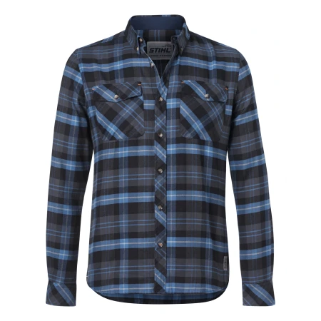 ΠΟΥΚΑΜΙΣΟ M, ΜΠΛΕ/ΚΑΡΟ