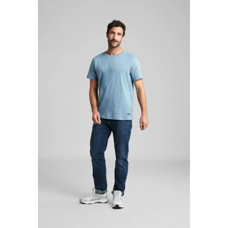 T-SHIRT SZ M SUSTAINABLE BASIC BLUE